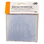 Bâtons de colle - cléopâtre - recharge - 7mm diamètre - 100mm longueur - 50 pièces Bâtons de colle - cléopâtre - recharge - 7mm diamètre - 100mm longueur - 50 pièces
