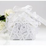 Lot de 50 boite a dragees mariage bo�te de bonbons f�te danniversaire mariage ruban contenant dragees ...