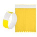50 bracelets identification indéchirables jaunes - accessoire de déguisement bijou fantaisie 50 bracelets identification indéchirables jaunes - accessoire de déguisement bijou fantaisie