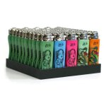 Lot de 50 briquets mini wave tatoo