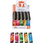 Lot de 50 briquets smile rechargeables �lectroniques