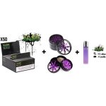 Lot de 50 carnets feuilles longues papier  rouler jass slim black edition + un grinder moulin  herbes ...