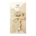 Lot de 50 cartes dinvitation de mariage avec corps intrieur vierge cartes dinvitation pour mariage anniversai ...