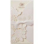 Lot de 50 cartes dinvitation de mariage avec corps intrieur vierge cartes dinvitation pour mariage anniversai ...