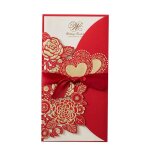 Lot de 50 cartes dinvitation de mariage avec corps intrieur vierge cartes dinvitation pour mariage anniversai ...
