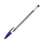 Lot de 50 stylos  bille cristal fine bleus - bic