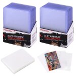 Lot de 50 toploaders et prot�ge - cartes - protection haute qualit� pour cartes pok�mon magic mtg yu ...