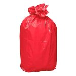 Lot 500 sacs poubelle  dchet rouleaux de 20l 30l 50l 100l 110l 130l litres taille - 50l - rouge