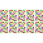 Lot 540x gommettes autocollantes multicolor 15cm scrapbooking