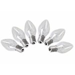 Lot de 6 ampoules de lampe de sel de lhimalaya e12 15 watts pour �clairage d�coratif 220 - 240 v