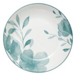 Lot de 6 assiettes creuses lily 20cm blanc