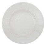 Lot de 6 assiettes creuses perle 22cm blanc