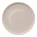 Lot de 6 assiettes  dessert terre inconnue 21cm beige