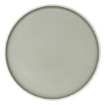 Lot de 6 assiettes plates alix 26cm vert olive