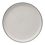 Lot de 6 assiettes plates alix 27cm blanc