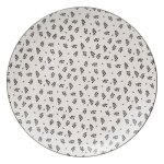 Lot de 6 assiettes plates iris 26cm beige