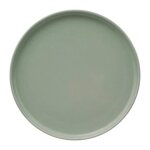 Lot de 6 assiettes plates marie 26cm vert clair