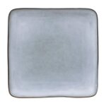 Lot de 6 assiettes plates oc�ane 27cm bleu