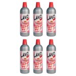 Lot de 6 bidons de nettoyant odorant multi - usages fraise 1l - lavo fruit