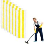 Lot de 6 bonnettes microfibre compatible avec k�rcher easyfix sc1 sc2 sc3 sc4 sc5 serpilli�re nettoyeur ...