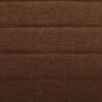 Lot de 6 chaises de salle � manger en tissu marron - mee