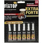 Lot de 6 colle glue extra forte - bricolage bois metal cuir verre - a546 Lot de 6 colle glue extra forte - bricolage bois metal cuir verre - a546