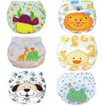 Lot de 6 culottes dapprentissage imperméables en coton pour bébé - autrement - taille unique - blanc ... Lot de 6 culottes dapprentissage imperméables en coton pour bébé - autrement - taille unique - blanc ...