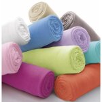 Lot de 6 draps housses - 90x190 / 200 cm - polycoton 57 fils / m - bonnet 23 cm - multicolore