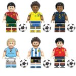 Lot de 6 figurines football seriesstars du football figure jouets pour supporters enfants fans cadeaux ...
