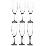 Lot de 6 flutes � champagne 22cl empire