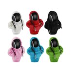 Lot de 6 housses de protection universelles pour pommeau de levier de vitesse de voiture pommeau de vitesse ...