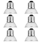 Lot de 6 lampes chauffantes pour tortue 25w ampoule lamp chauffante tortue ampoule chauffante pour reptiles ...