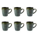 Lot de 6 mugs elia 30cl vert