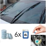 Lot de 6 pastilles effervescentes liquide lave glace 6 x 4l