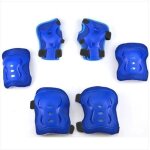 Lot de 6 pcs - equipement de protection enfant sportif léger pour vélo patinage - protecteur de genouillère ... Lot de 6 pcs - equipement de protection enfant sportif léger pour vélo patinage - protecteur de genouillère ...