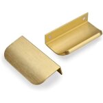 Lot de 6 poign�e invisible poign�e de meuble cuisine poignee doree - poignee de cuisine or bross� poignee ...