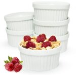 Lot de 6 ramequins en c�ramique � 9 cm a97