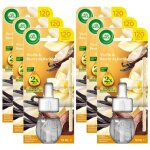 Lot de 6 recharges diffuseur d�sodorisant electrique huiles essentielles vanille et beurre de karit�