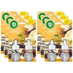 Lot de 6 recharges diffuseur d�sodorisant electrique huiles essentielles vanille duopack