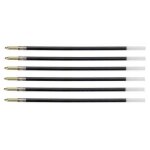 Recharge stylo bille - bic - 4 colours - pointe moyenne 1 mm - couleur bleue - lot de 6