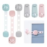Lot de 6 scurit enfant bloque portes de placard [long + court] serrure de scurit pour tiroir bb ...
