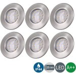 6pcs led encastrable extra plat 8w 2700k blanc chaud spots de plafond encastrable ac220 - 240v d�coupe ...