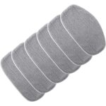 Lot de 6 tampons de rechange pour nettoyeur vapeur leifheit cleantenso balai  vapeur serpillre pour ...