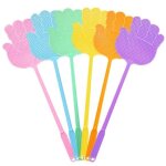 Lot de 6 tapettes � mouches en forme de main longueur de 485 cm