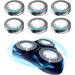 Lot de 6 t�tes de rasoir de rechange compatibles avec philips hq56 hq3 hq4 hq55 hq56 hq6 lames pour hq300 ...