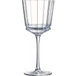 Lot de 6 verres  pied macassar