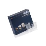 Lot de 6 verres thermiques transparents accessoires et entretien 5513296671 5513284451 delonghi kenwood ...