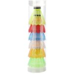 Lot de 6 volants de badminton en plastique - 6 - 12 balles de badminton à grande vitesse - accessoires ... Lot de 6 volants de badminton en plastique - 6 - 12 balles de badminton à grande vitesse - accessoires ...