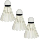 Lot de 6 volants de badminton en plumes doie pour int�rieur et ext�rieur [242]
