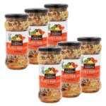 Chaoan - lot 6x l�gumes pour wok - chaoan - bocal 330g